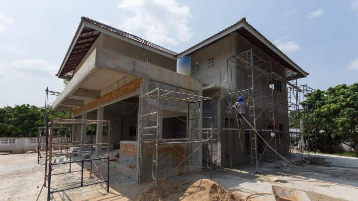 Travaux d'extension et d'agrandissement de maison Le Blanc-Mesnil